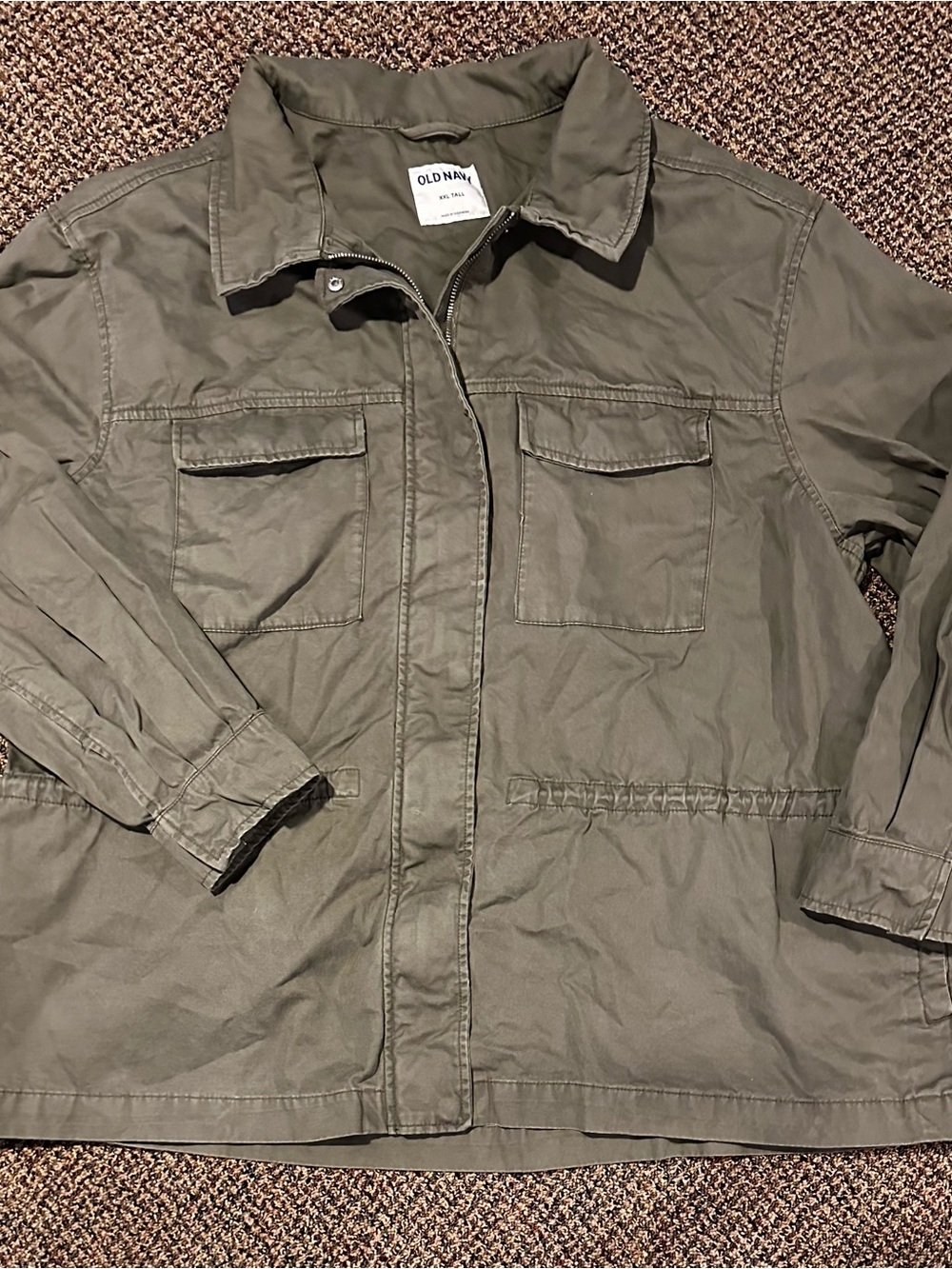 Old Navy Men's Olive Green Field Jacket